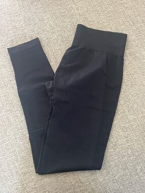 AZUR FIT - CLASSIC FIT SCRUNCH LEGGINGS -ONYX